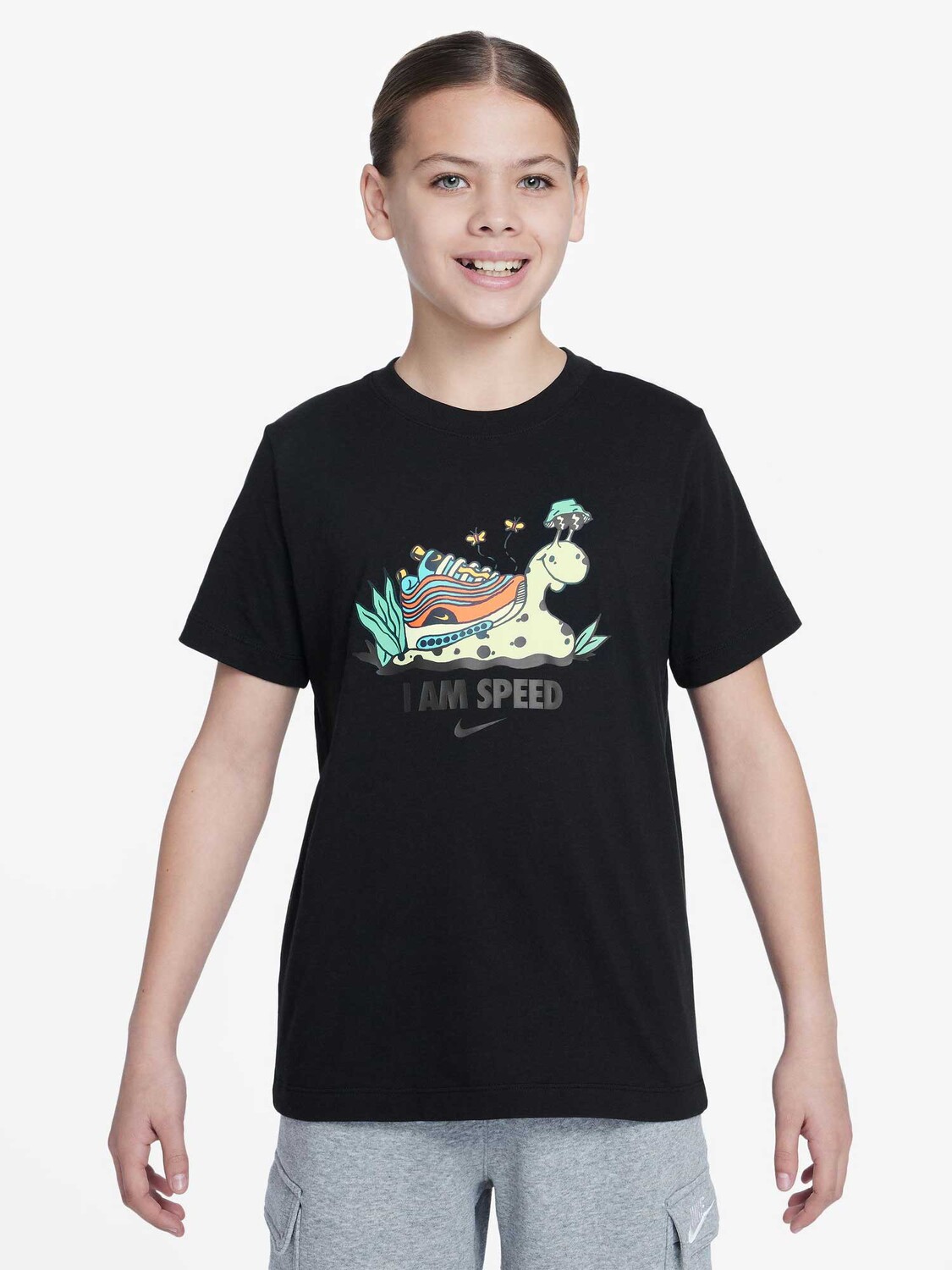 

Футболка Nike K NSW TEE CREATE 1.1 SNAIL, черный