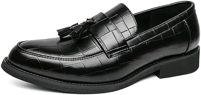 Лоферы мужские с кисточкой, Black PUGHGAETZF