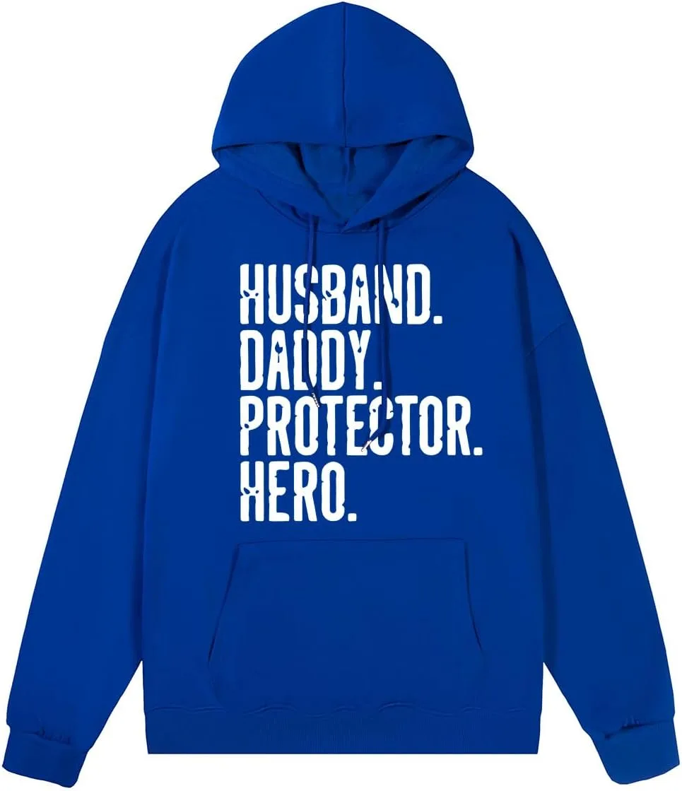 

Толстовка Husband Daddy Protector Hero