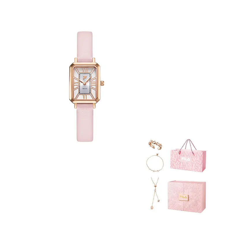 

FILA Часы Women's Watch, 6264-107 Silver Dial Pink Strap