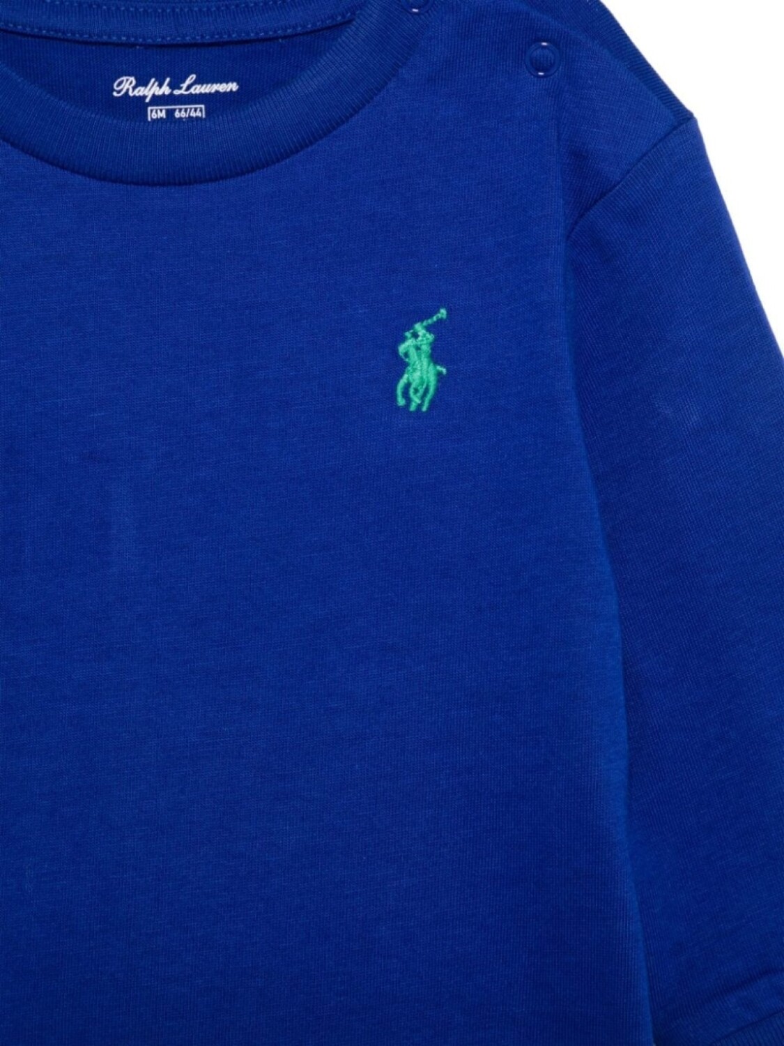 Ralph Lauren Kids футболка с вышивкой Polo Pony, синий — фото 3