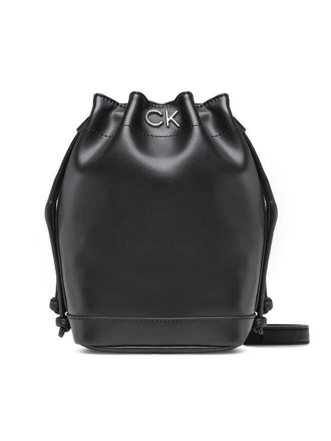

Вечерняя сумка Calvin Klein Jeans Re-Lock Drawstring Bag Mini K60K610450, черный