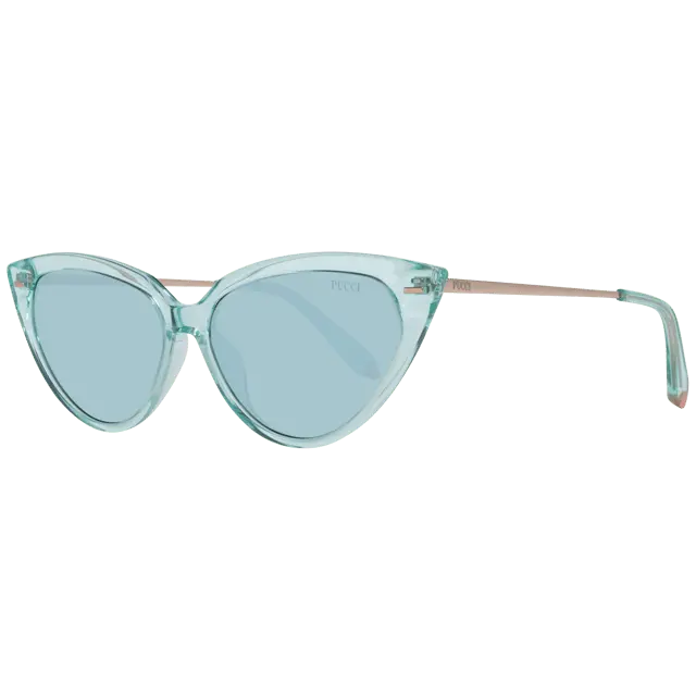

Солнцезащитные очки ep0148 87n 56 Emilio Pucci, бирюзовый