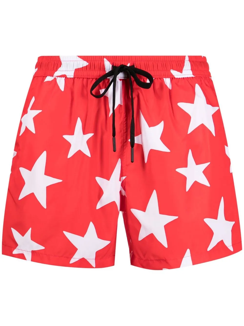 

Плавки-шорты с принтом Nos Beachwear, красный