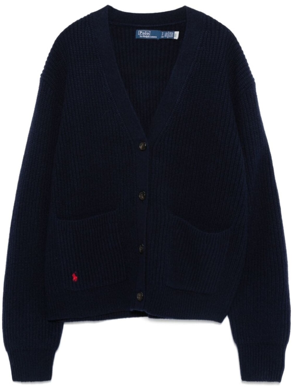 

Кардиган с V-образным вырезом Polo Ralph Lauren, синий
