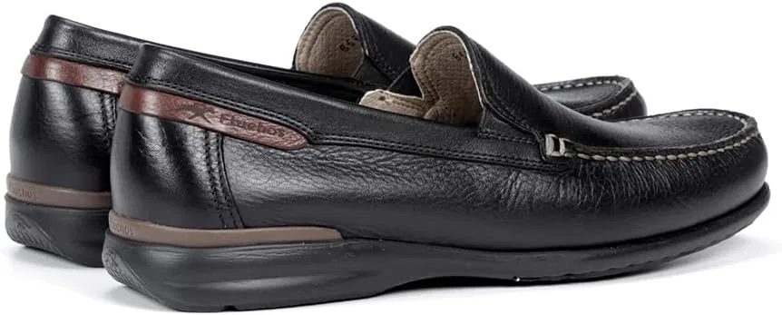 Мужские мокасины Fluchos Orion, Black 000 — фото 4