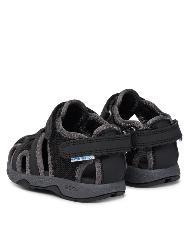 Geox Сандалии B Sandal Multy Boy B650FA 05014 C9999 M черные — фото 3