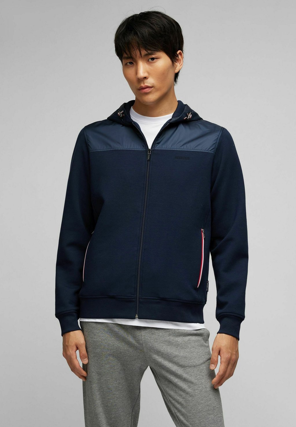 

Толстовка на молнии Hechter Paris, темно-синий