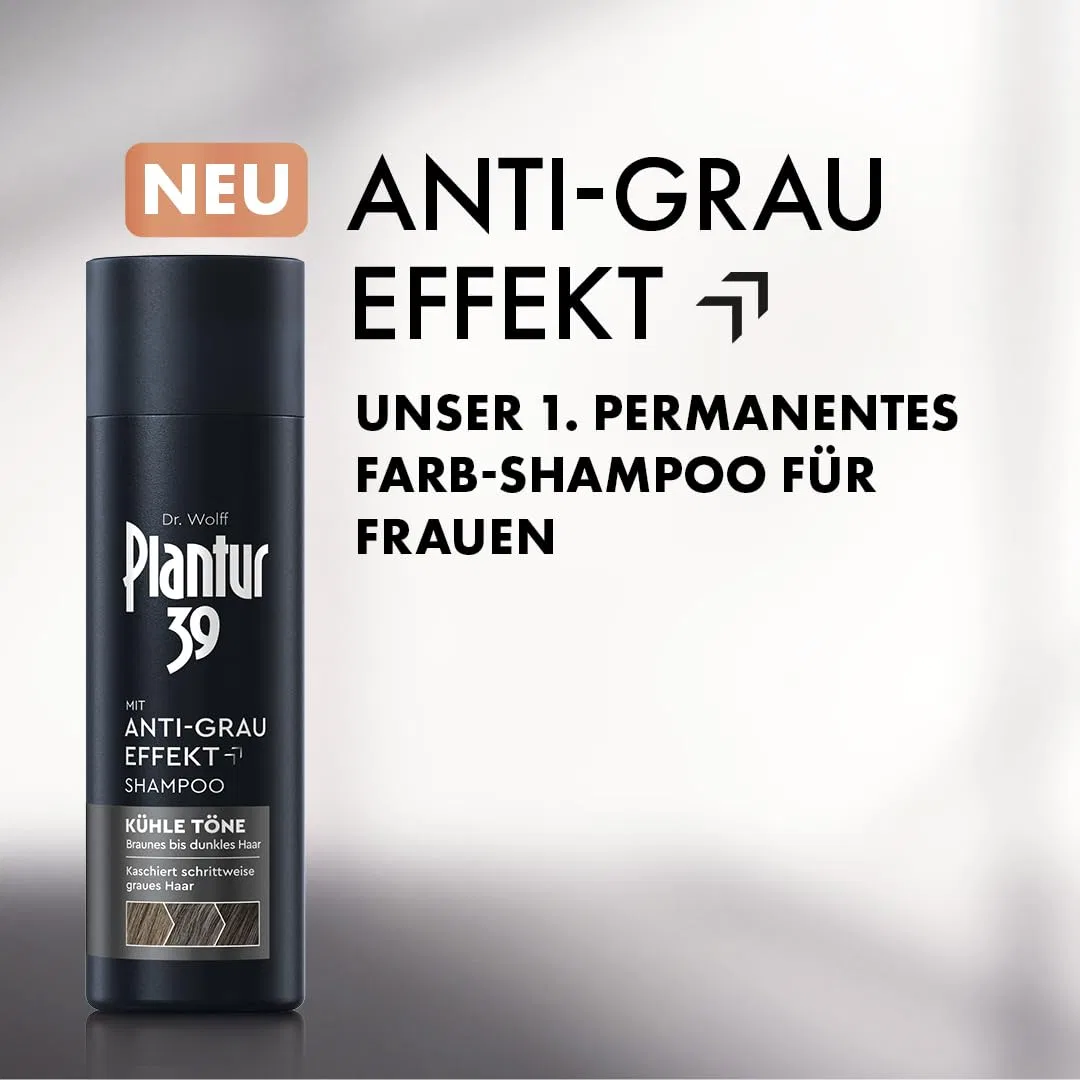 Шампунь против седины «Anti-grey effect» от Plantur 39, 2 x 200 мл Plantur 39