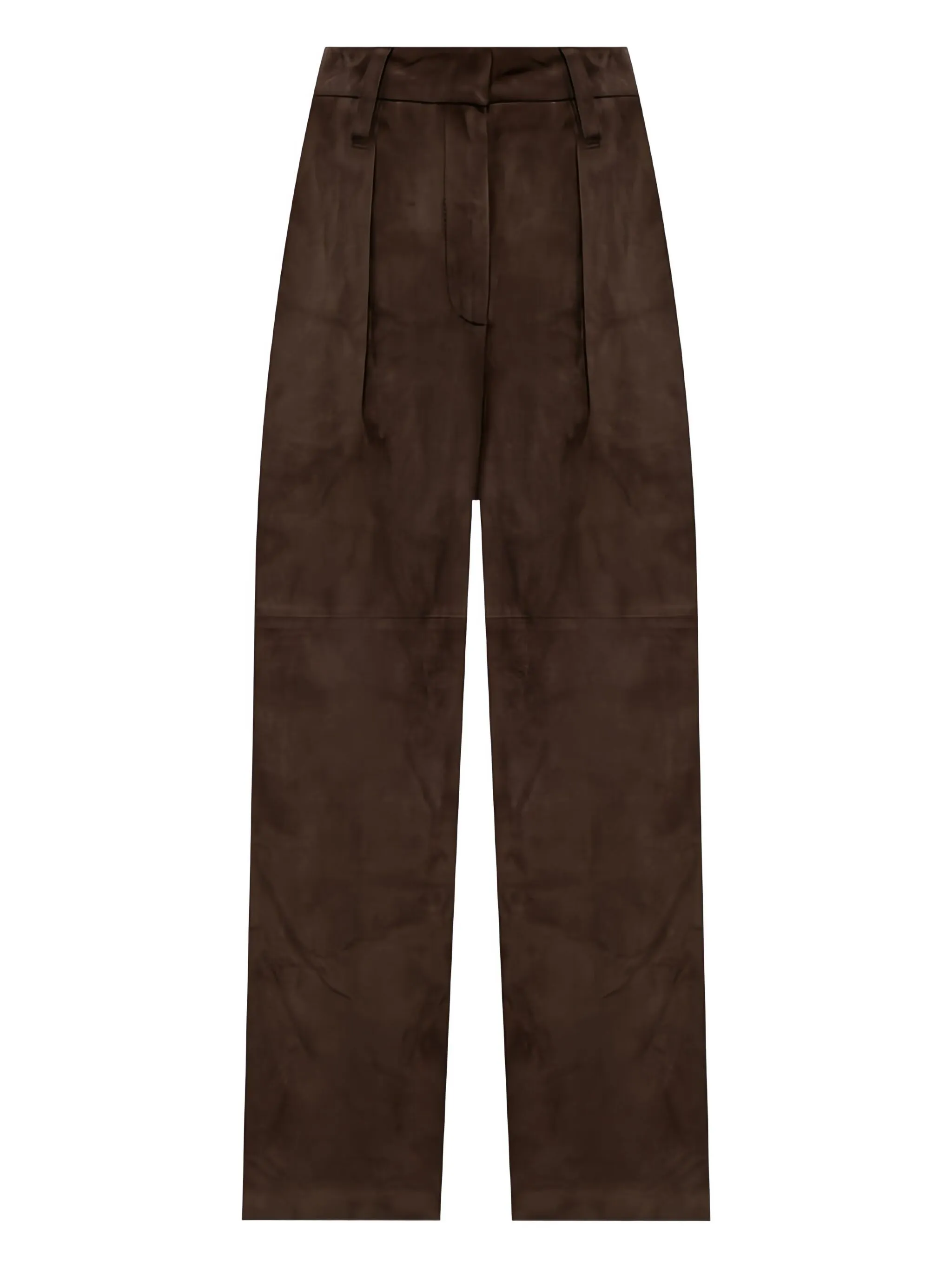 

Замшевые брюки Brunello Cucinelli, коричневый
