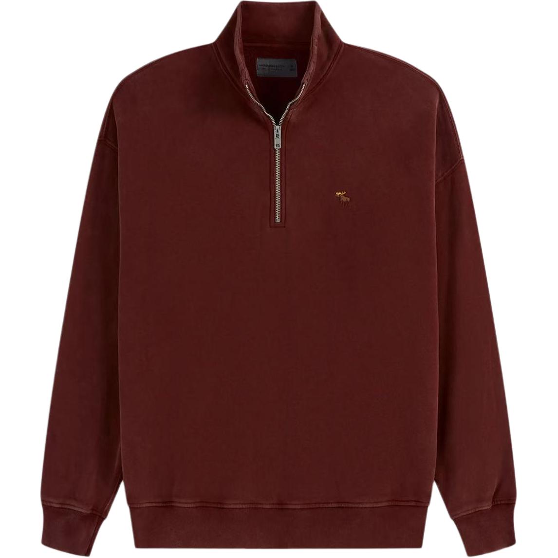 

Свитшот мужской Abercrombie＆Fitch, темно-красный