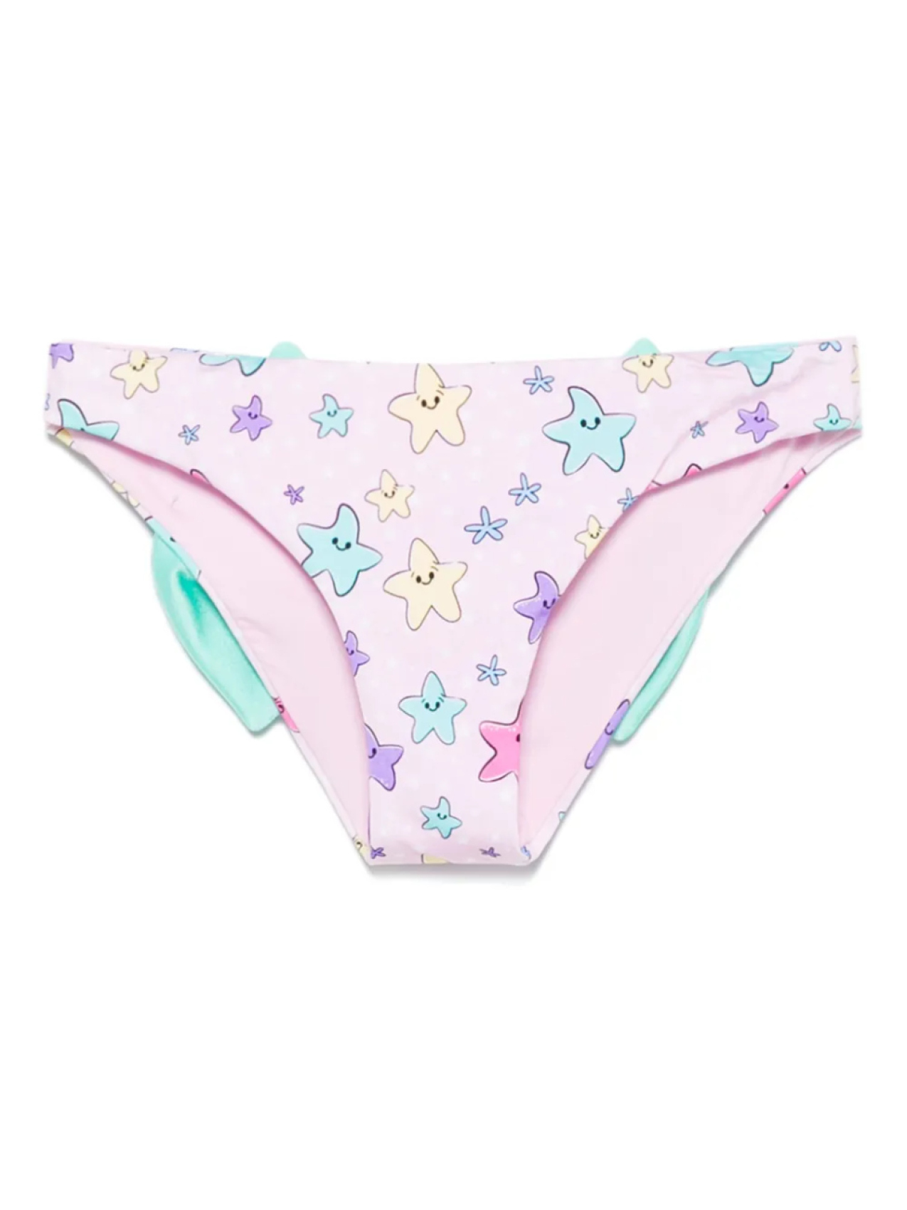 

MC2 Saint Barth Kids Madame плавки бикини, розовый