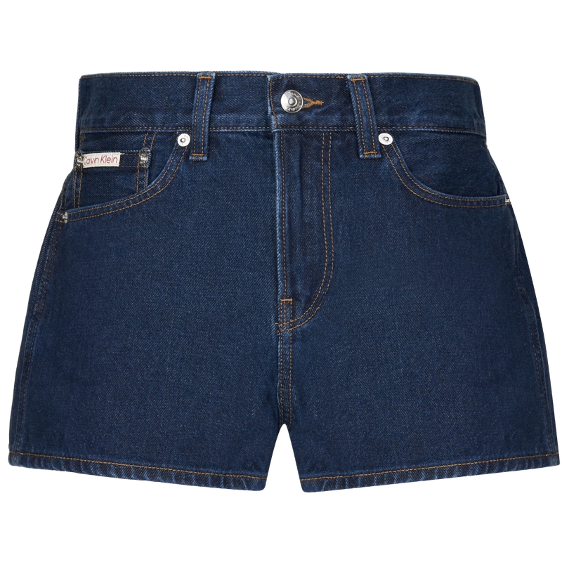 

Женские джинсовые шорты Calvin Klein, gwi-denim темно-синий