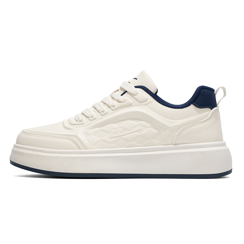 

WARRIOR Кроссовки для скейтбординга мужские белые и темно-синие