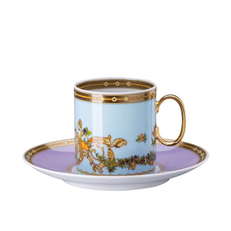 

Кофейная чашка Rosenthal Versace Le Jardin de Versace, 2 предмета, 0,23 л Rosenthal meets Versace, разноцветный/золотой