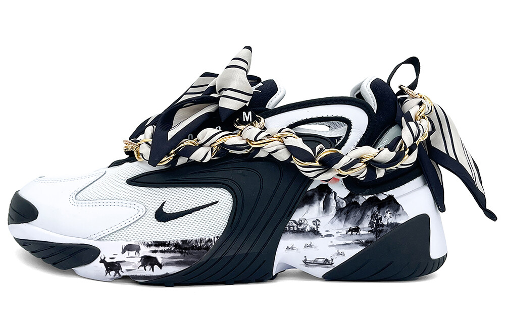 

Кроссовки Zoom 2K унисекс с низким верхом белые Nike, Белый, Кроссовки Zoom 2K унисекс с низким верхом белые Nike