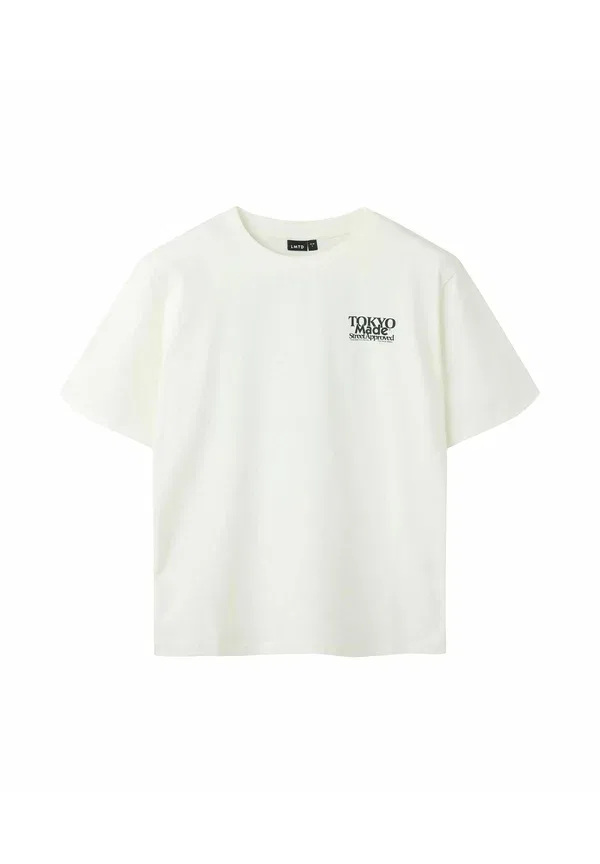 Футболка Lmtd loose fit print t-shirt, цвет белый алиссум