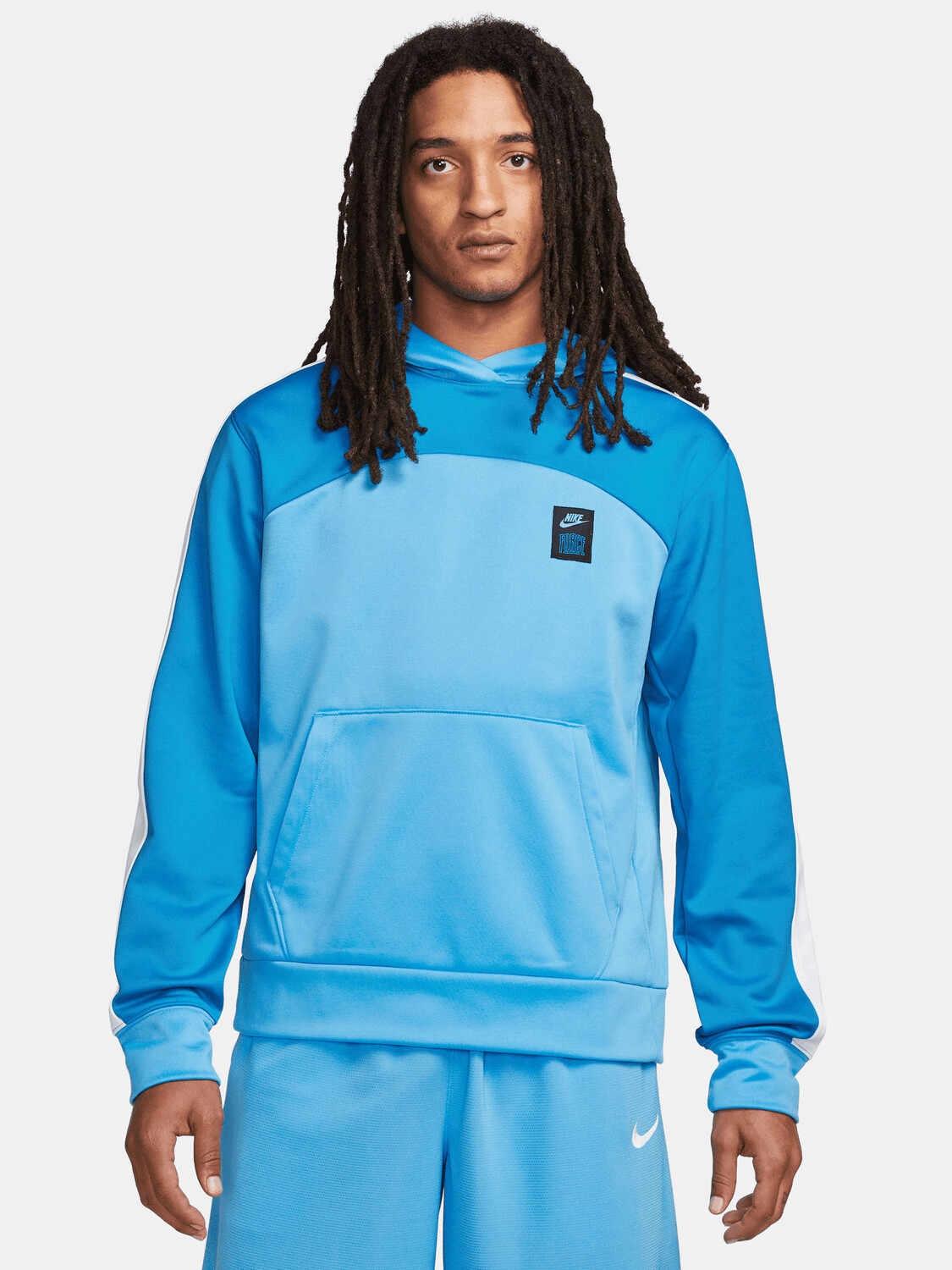 

Толстовка Nike M NK TF STARTING 5 PO HOODIE, синий