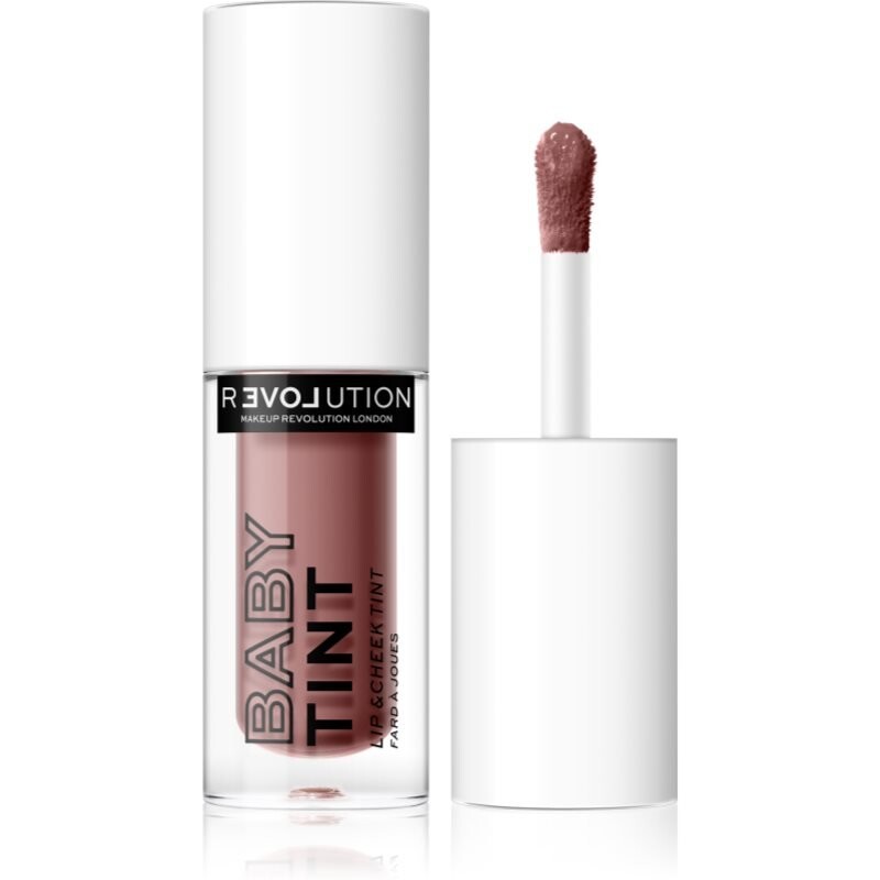 

Makeup Revolution, Relove Baby Tint, жидкие румяна и блеск для губ, 1,4 мл