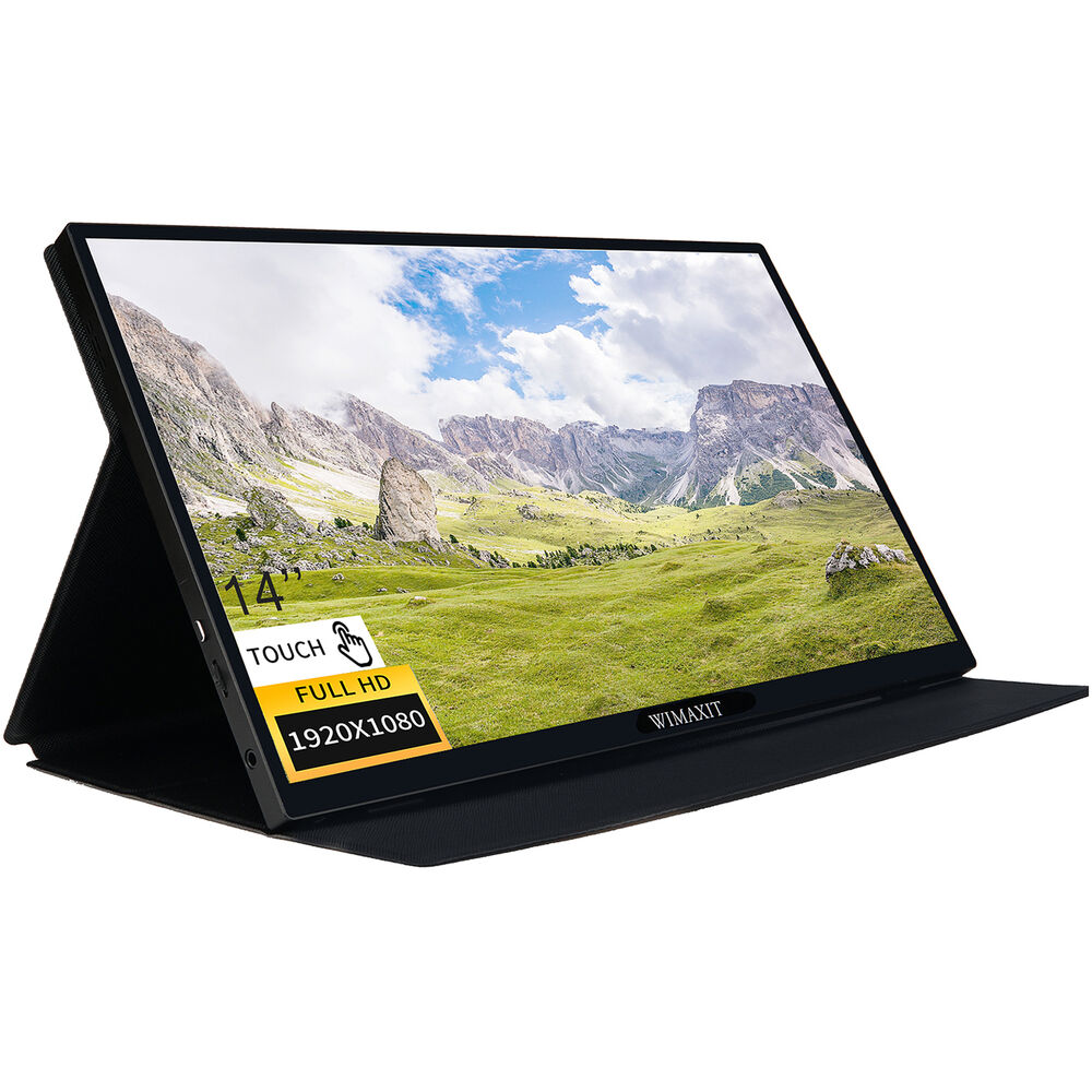 

Портативный 14-дюймовый IPS-монитор Wimaxit M1400CT с соотношением сторон 16:9, поддержкой FreeSync HDR и поддержкой мультисенсорного экрана