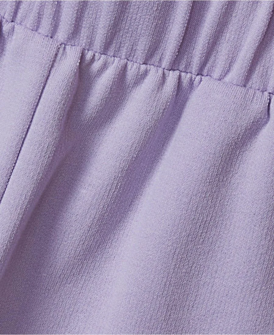 Детские шорты из французской махровой ткани Lands' End, pastel лиловый — фото 3