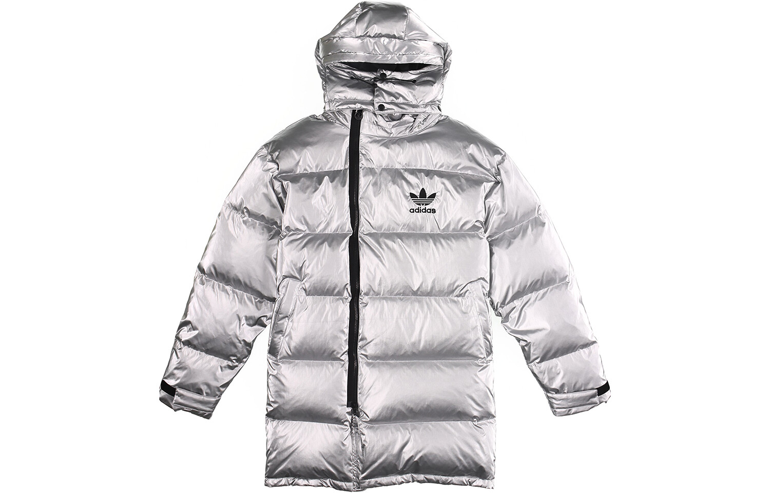 

Пуховик мужской серебристый Adidas Originals, цвет Silver