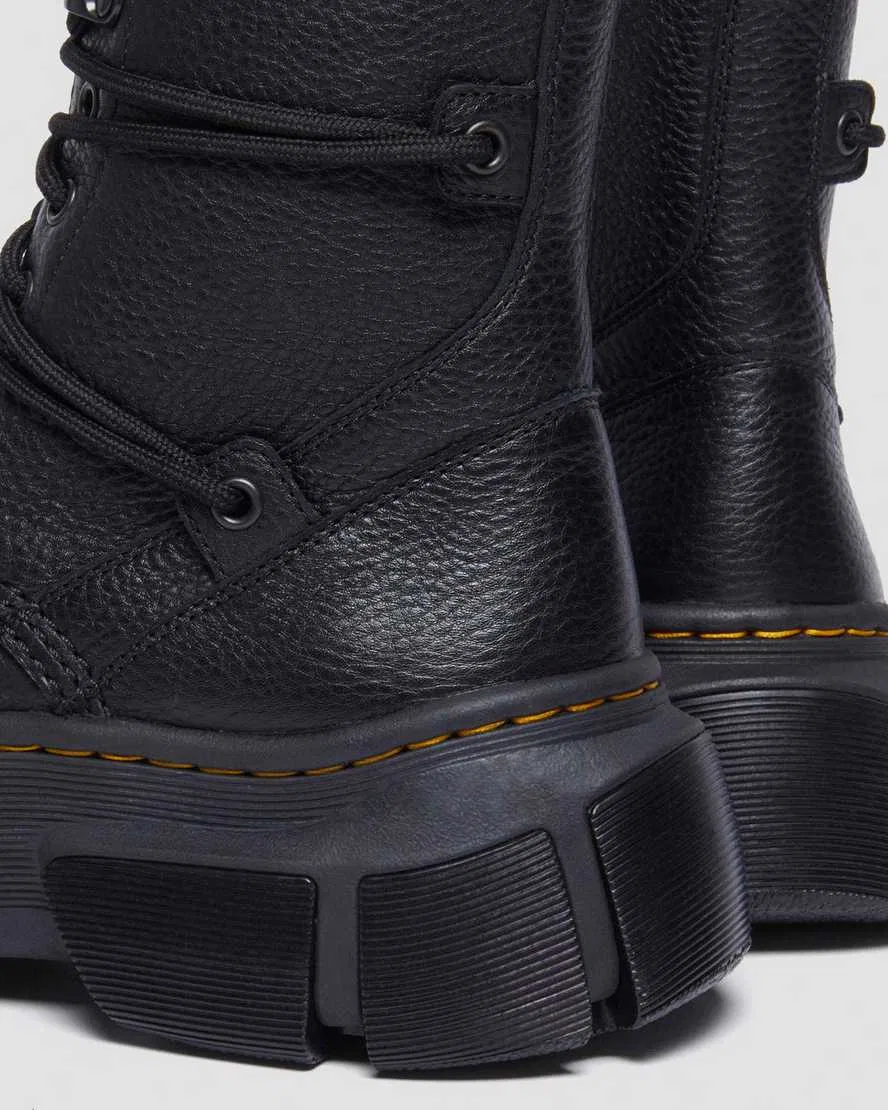 Кожаные ботинки DMXL с 8 люверсами Dr Martens, черный — фото 3