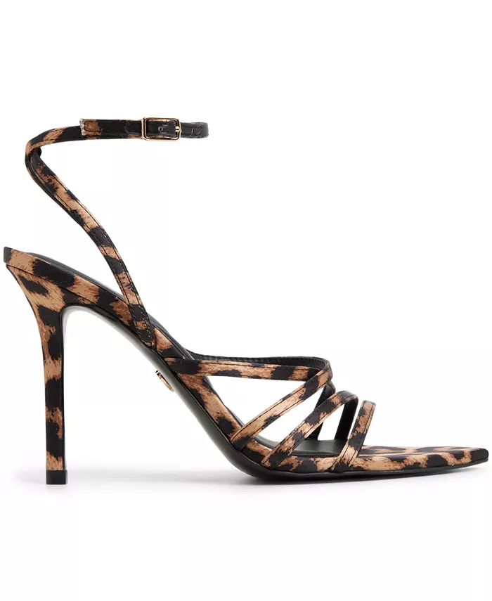 Женские босоножки Solania на каблуке с ремешками ALDO, мультиколор — фото 4
