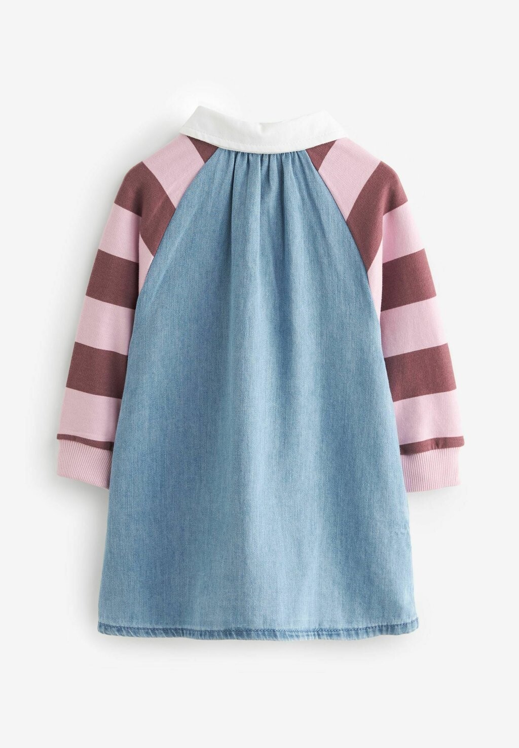 

Джинсовое платье RUGBY RAGLAN, REGULAR FIT Next, розовый