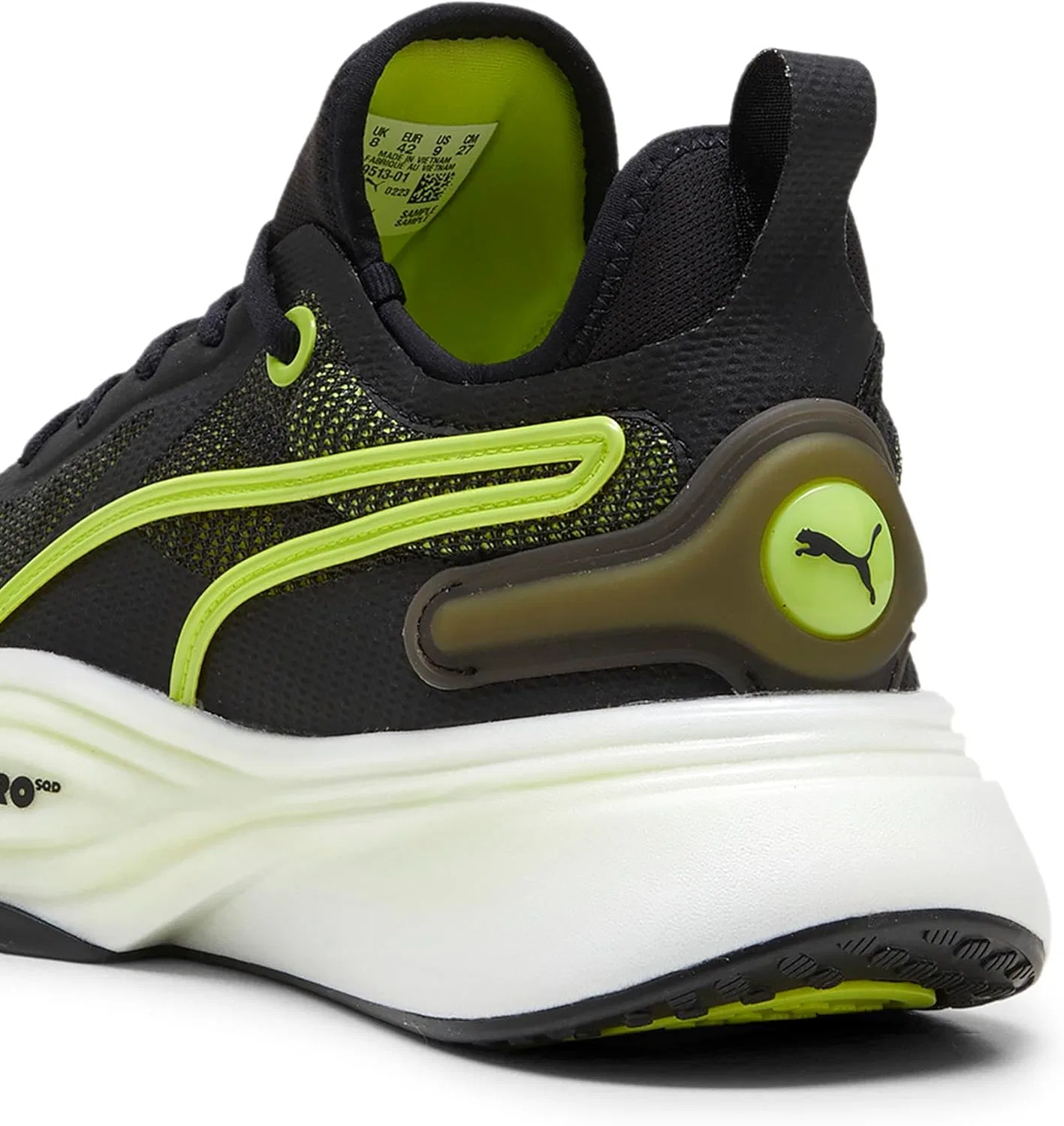 Мужские кроссовки для трейлраннинга PUMA Electrify Nitro, кроссовки для бега Nitro Foam, Puma Black Lime Squeeze Lime Pow — фото 2