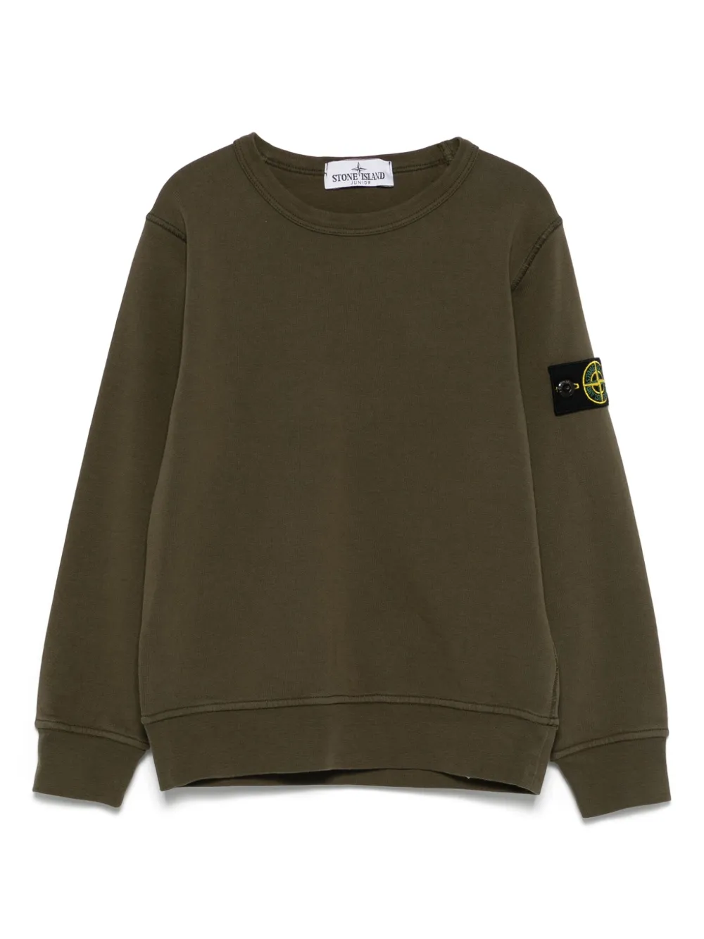 

Толстовка с нашивкой Compass Stone Island Junior, зеленый