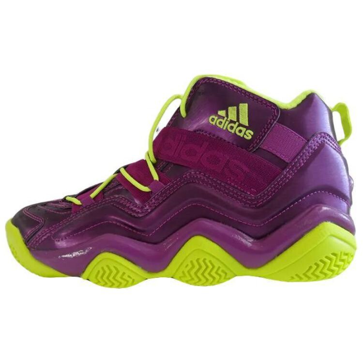 

Кроссовки adidas Top Ten Vintage Basketball Shoes Men Mid-top Purple/Green, фиолетовый/зеленый