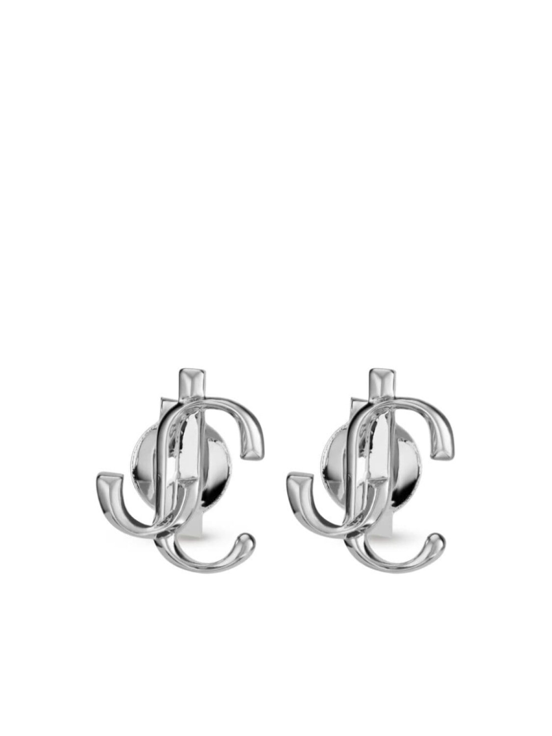 

Серьги-гвоздики с логотипом Jimmy Choo, серебряный