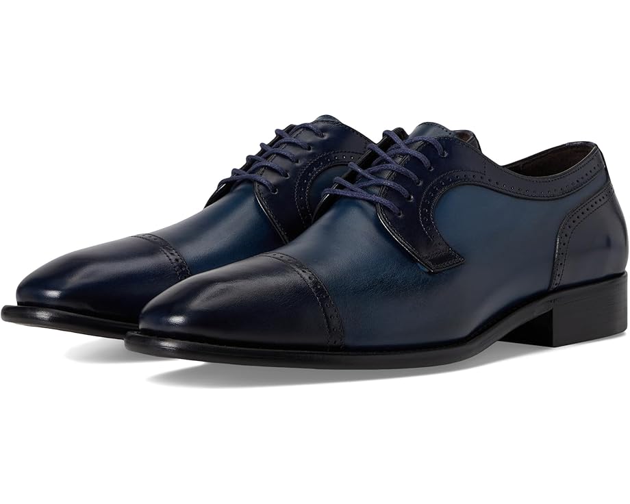 

Мужские оксфорды Johnston & Murphy Collection Cormac Cap Toe, Navy Italian Calfskin