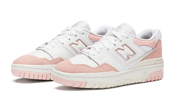 Кроссовки 550 большие детские New Balance, белый — фото 2
