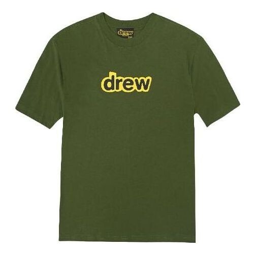 

Футболка secret t-shirt 'army green' Drew House, зеленый