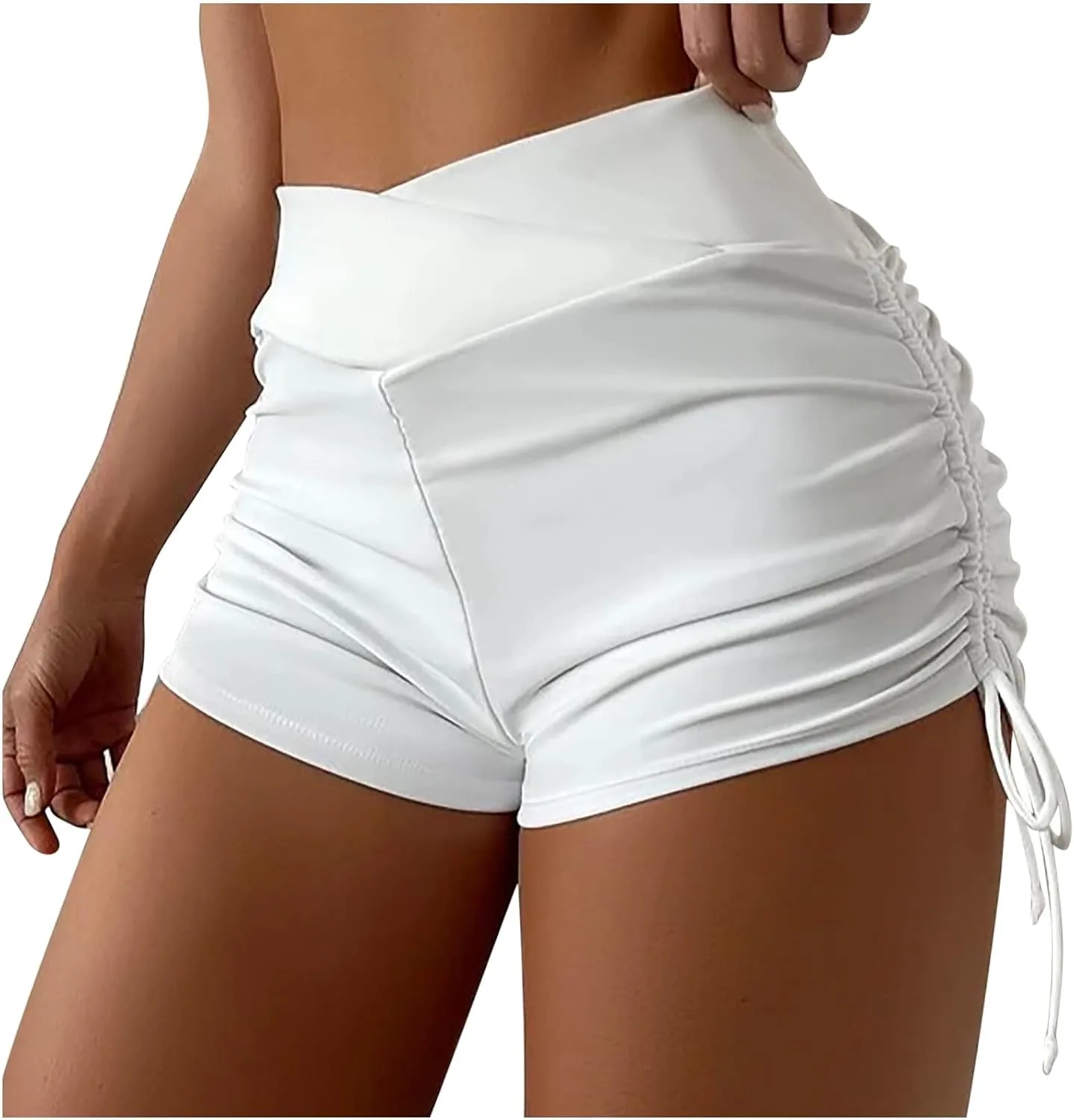 

Uillui спортивные шорты для тренировок с эффектом подтяжки ягодиц, высокие