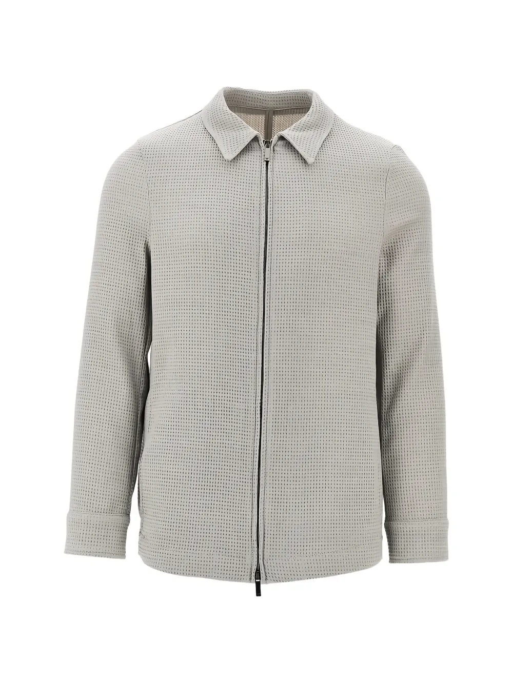Куртка на молнии EMPORIO ARMANI, серый