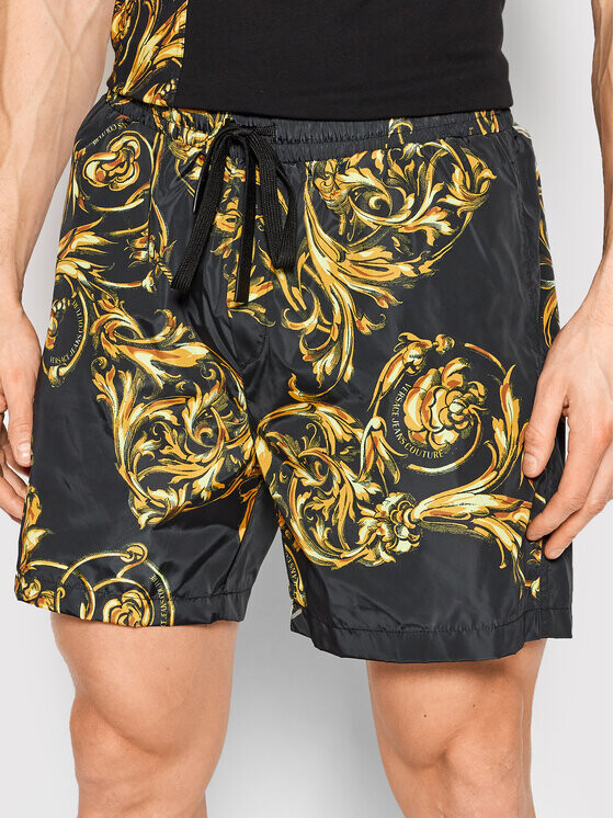 

Спортивные шорты regular fit Versace Jeans Couture, черный