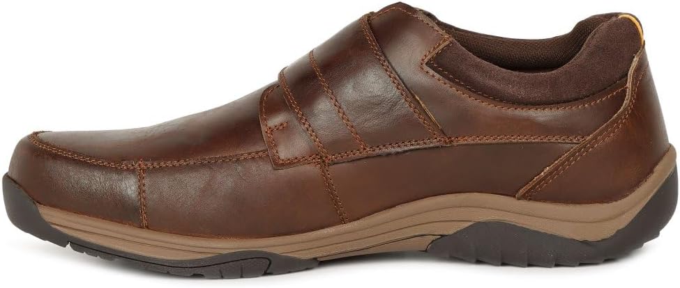 Мужские туфли Hush Puppies Douglas с ремешком, коричневый — фото 4