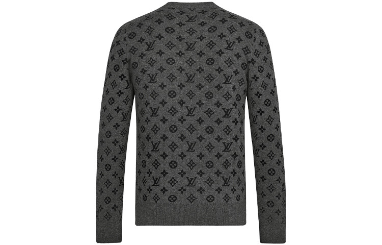 

Новые квартальные продукты LV Cashmere Sweater Men Grey Louis Vuitton, серый