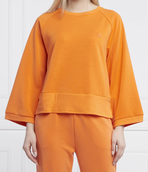 

Свитер Relaxed fit Armani Exchange, оранжевый
