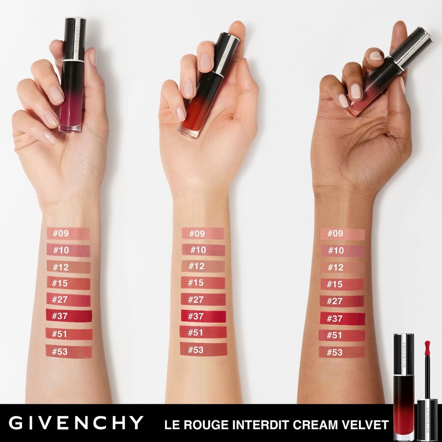 Кремовая бархатная губная помада Le Rouge Interdit Givenchy, 0.2oz /5.6 g, N27 Rouge Infusé — фото 2