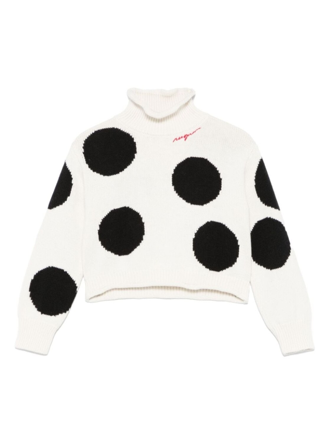 

Детский свитер в горошек MSGM Msgm Kids, серый