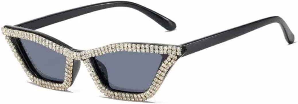 

Солнцезащитные очки с защитой UV400 | Оправа «кошачий глаз» с градиентными линзами | для женщин и мужчин, для занятий спортом на открытом воздухе и вождения DSVIGF, Black Gray