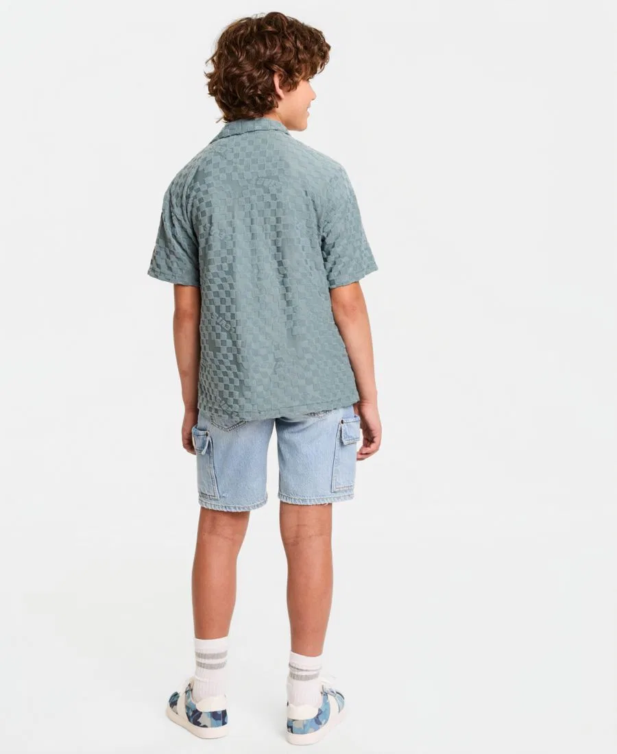Вязаная футболка с коротким рукавом для мальчиков 8-20 лет Levi'S — фото 2