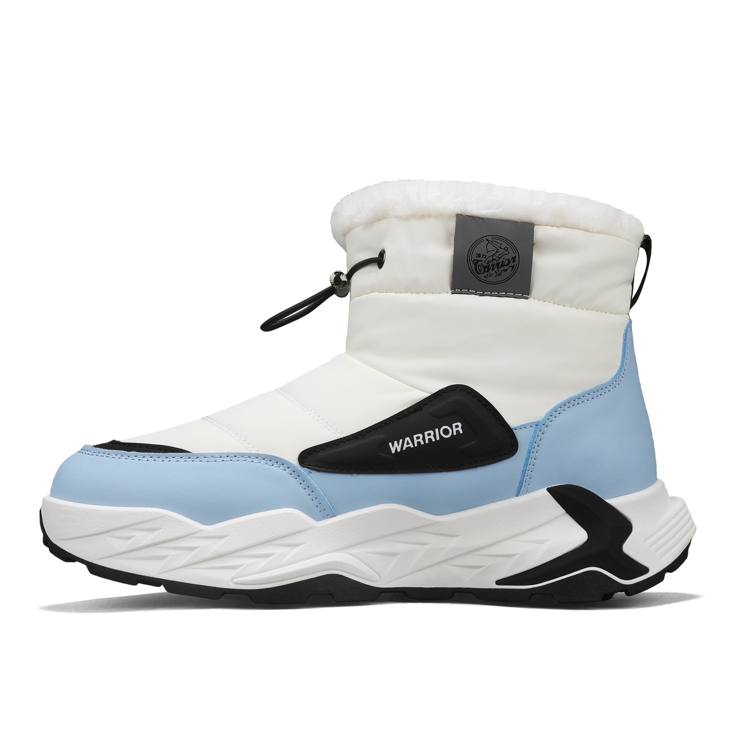 

Короткие полусапоги мужские WARRIOR, бежевый светло-синий