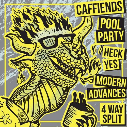 

Виниловая пластинка Caffiends / Heck Yes / Modern Advances - 4 Way Split