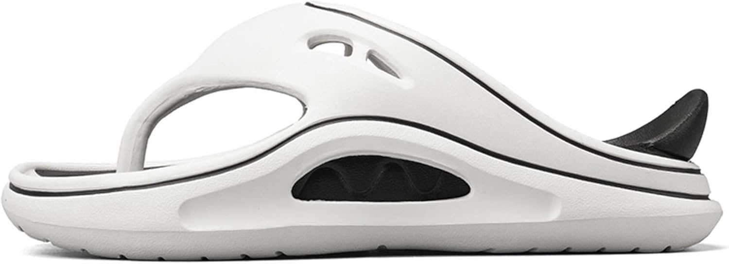 

Удобные и легкие мужские шлепанцы для лета с мягкой толстой подошвой для ношения на улице Generic, белый