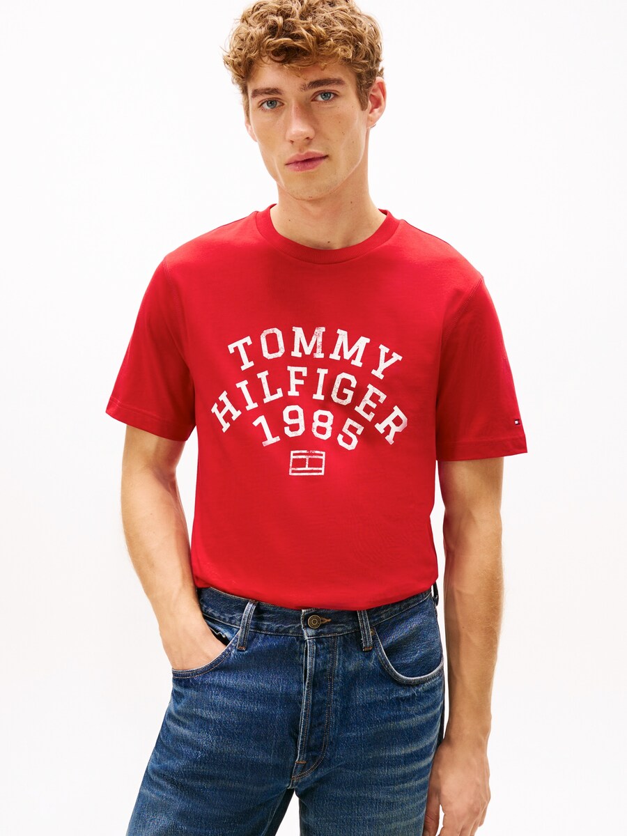 Рубашка TOMMY HILFIGER ARCH, красный — фото 3